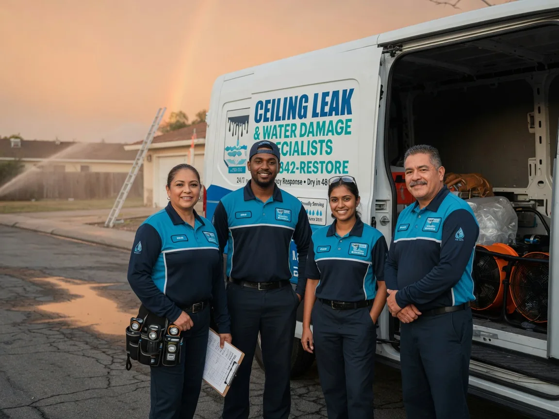 Ceiling Leak Cleanup company in Woodland, IL